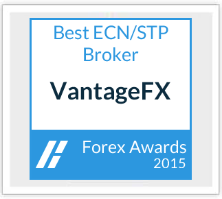 VANTAGEFX万致荣获2015年度最佳ECN/STP经纪商殊荣